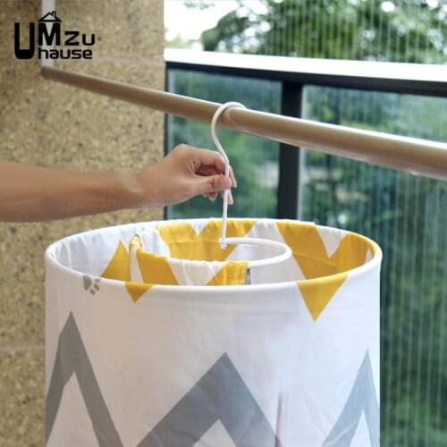 Circle Spiral Drying Clothes Racks Cloth Laundry Hangers Storage Blanket Quilt Hook Organizers Rotating Holder Home Organization