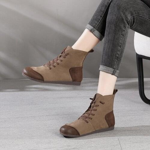 Flats shoes women shoes for women 2021 T-Strap Spring/Autumn
