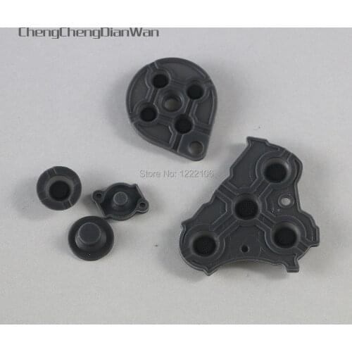 ChengChengDianWan High Quality For Nintendo GameCube NGC Controller Conductive Silicone Button Pad Replacement