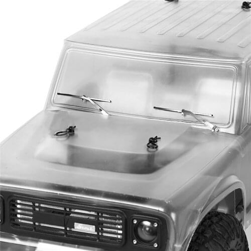 1pair Movable Metal Extended Wiper for 1/10 TRX6 G63 JK VS4 KM2 GAX0126L 1/8 RC Car Accessories