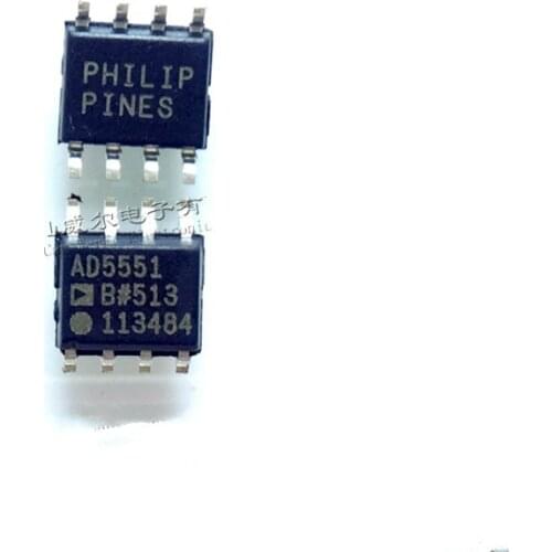 AD5551BR AD5551BRZ AD5551B SOP-8 patch 14 bit DAC digital to analog converter