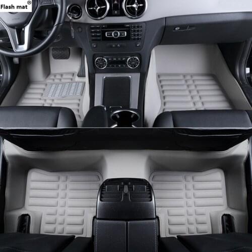 Flash mat car floor mats for Suzuki Jimny Grand Vitara Kizashi Swift SX4 Wagon R Palette Stingray car-styling Custom car mat