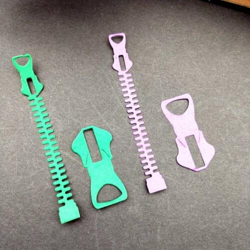 YINISE Metal Cutting Dies Scrapbooking Stencils Zipper DIY PAPER Album Cards Decoration Embossing Folder Die Cuts Cutter Tools