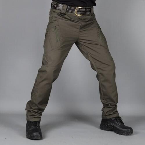 Spring Autumn Outdoor Black Camouflage Tactical Pants Ix7 Archon Mens Self-Cultivation Army Fan Cveralls Trouser