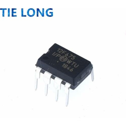 1PCS 12F629 12F675 DIP8 PIC12F629-I/P PIC12F675-I/P PIC12F629 PIC12F675 DIP-8 DIP new and original IC Chipset