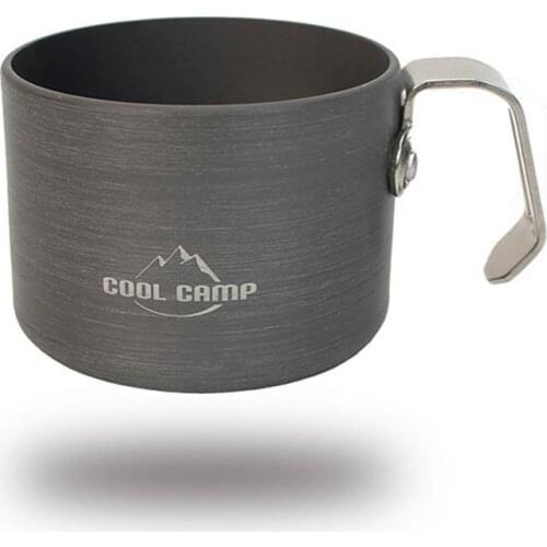 Camping Cup Outdoor Lightweight Aluminum Mug For Storing Water Cookware Tea Coffee Water Mug Portable Camping Picnic Water Cup