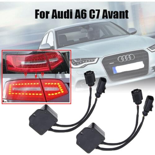 Semi Dynamic Blinker Turn Signal Indicator Tail Light Module Controller For LED Taillights For Audi A6 C7 Avant 4G 2012-2014
