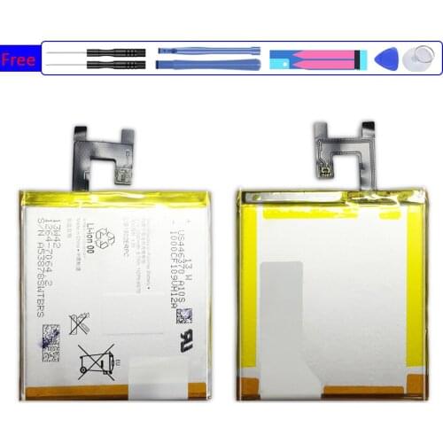 Replacement Battery For SONY Xperia Z L36h L36i c6602 SO-02E C6603 S39H LIS1502ERPC Genuine Phone Battery 2330mAh +Track Code