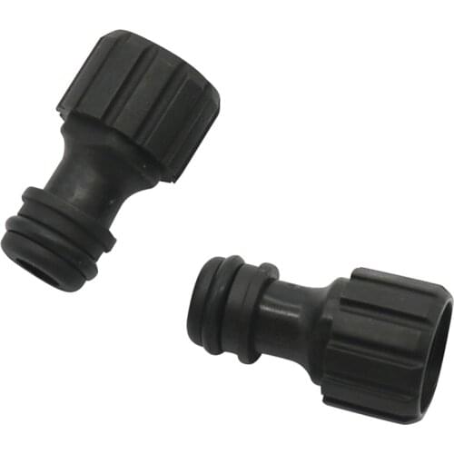 M18 Female Thread Nipple Connector Water Pump Fish Tank Aquarium Quick Coupling Joint Car Washer Connector Plumbing Pipe Fitting