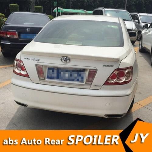 For TOYOTA Mark X Spoiler 2006-2009 Mark X spoiler High Quality ABS Material Car Rear Wing Primer Color Rear Spoiler