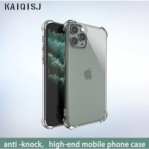 KAIQISJ Thin Clear anti -knock Transparent Phone Case For iphone 11 pro max Xs max xr Case For iPhone X XS MAX XR 7 6S 8 Plus