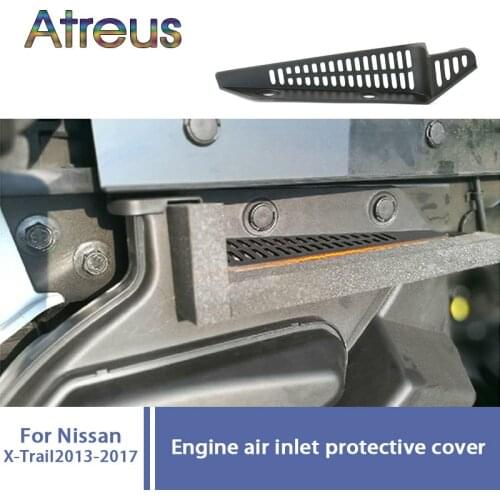 Atreus For Renault Koleos Nissan X-Trail T32 Car Engine Air Inlet Vent Protective Cover Sticker Protection Accessories