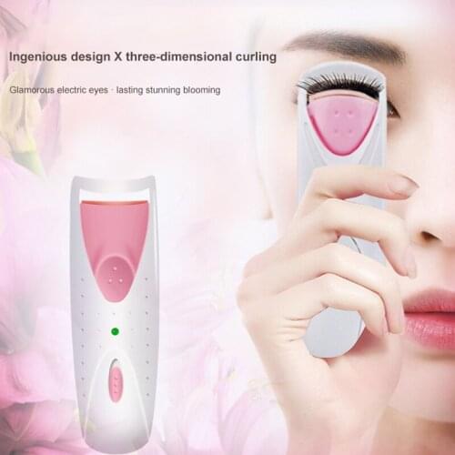 1 Pc Electric Eyelash Curler Fast Curling Eyelash Enlarge Electric Eyes Long Lasting Stereotype Eyelash Cosmetic Automatic Tool