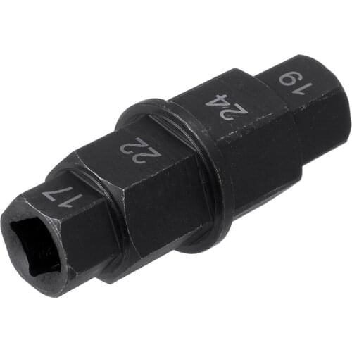 3/8" Drive Motorcycle Hex Key Spindle Wrench Tool Hex Allen Front Wheel Hub Axle Spindle Socket Adapter