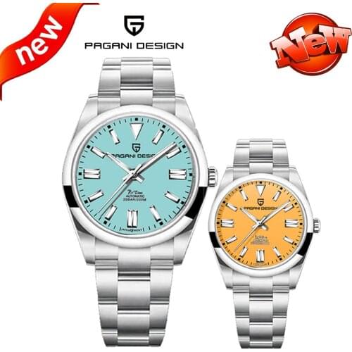 2021 Pagani Design Top Brand Watch Men Automatic Mechanical Watch Stainless Steel 200m Waterproof Clock Luxury Relogio Masculino