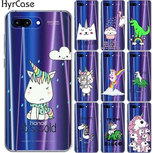 Hippo Unicorn Horse TPU Case Cover For Huawei Honor 9 10 Lite 8X 8C 7A View 20 Y5 Prime Y6 II Y3 Y7 2017 Y9 2018 NOVA 4 3 3I
