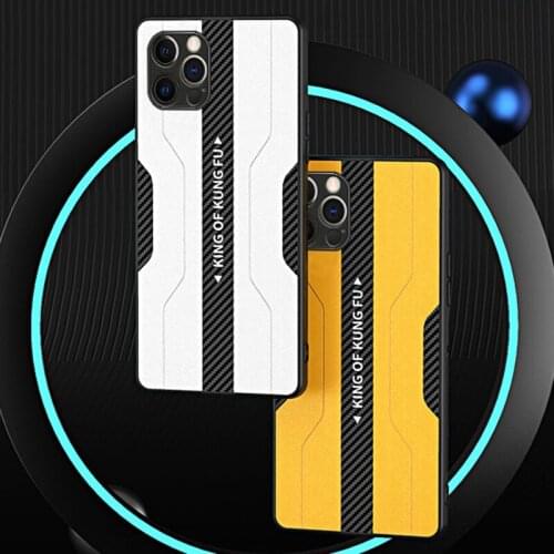 Luxury Matte Leather i Phone Case on For iPhone 11 12 Pro Max SE 2020 Silicone Back Cover Case For iPhone X XR XS Max 7 8 Plus