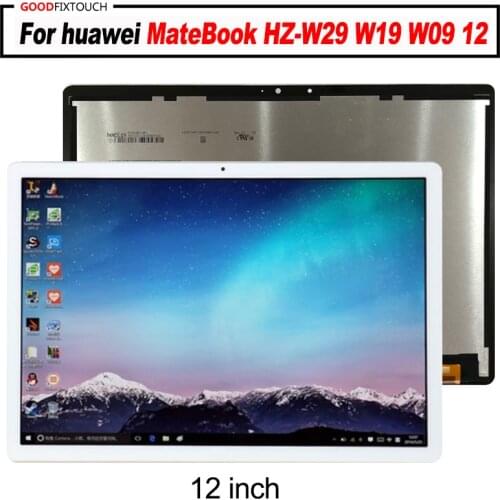 For huawei MateBook HZ-W29 W19 W09 12 LCD Display Touch Screen Digitizer Assembly 12 inch