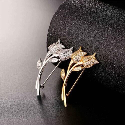 Kpop Flower Brooches For Clothes