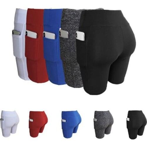 Best seller hot style Fifth pants leggings solid color Mosaic fitness leisure yoga leggings shorts women