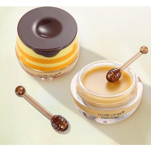 Propolis Lip Mask Moisturizing Smooth Fine Lines Brighten Li
