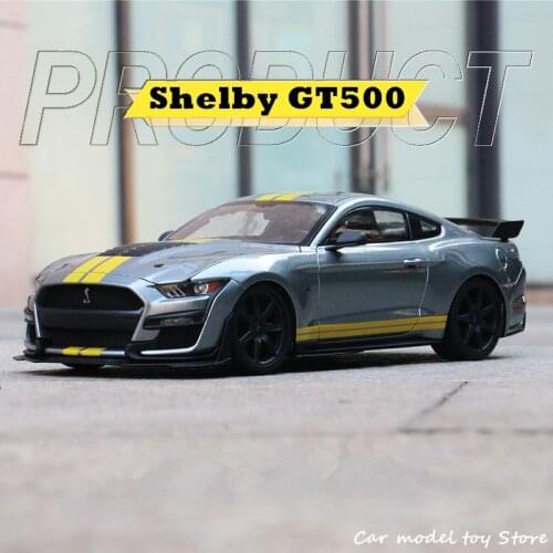 Maisto 1:18 2020 Custom Edition Ford Shelby GT500 Alloy Retro Car Model Classic Car Model Car Decoration Collection gift