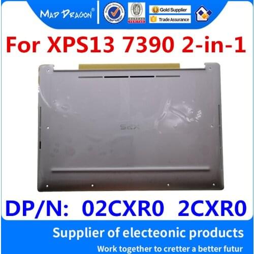 Laptop New Access Panel Door Cover Lower Bottom Cover Base Lid Back Shell Silver For Dell XPS13 7390 2-in-1 7390 02CXR0 2CXR0