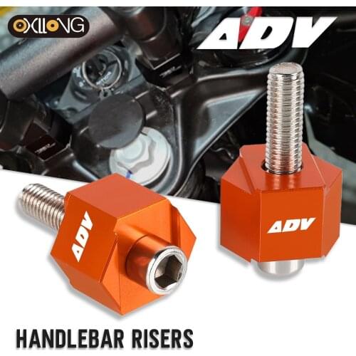 Motorcycle Handlebar Riser Motocross Heightening Clamp Mount Pit Bike Motorbike Accessories For 390 adventure 2019 2020 2021