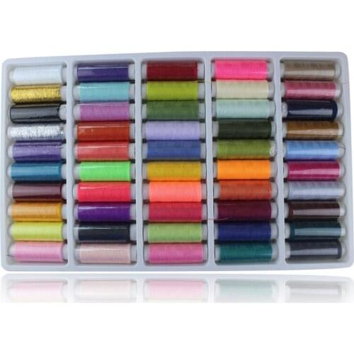 Hot Wool yarn Sewing thread 50 colors household essential sewing gifts 402 hand thread DIY color line embroidery thread QW017