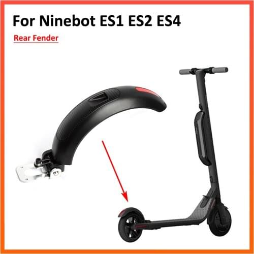 Rear Fender Assembly For Ninebot ES1 ES2 ES4 Electric Scooter Upgraded Metal Fenders wheel Parts