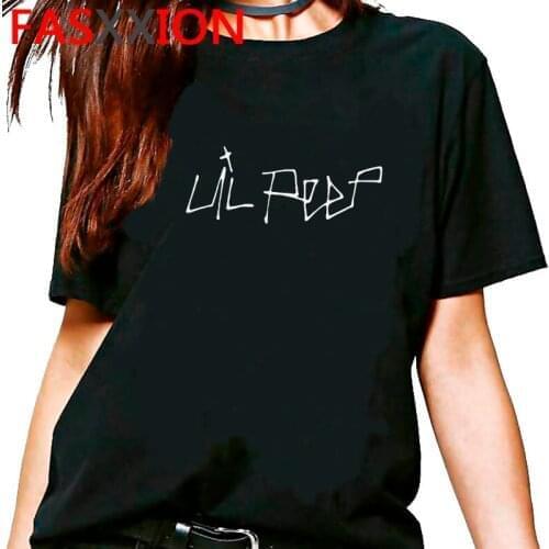 Lil Peep t shirt women tumblr plus size grunge print ulzzang t-shirt vintage tumblr