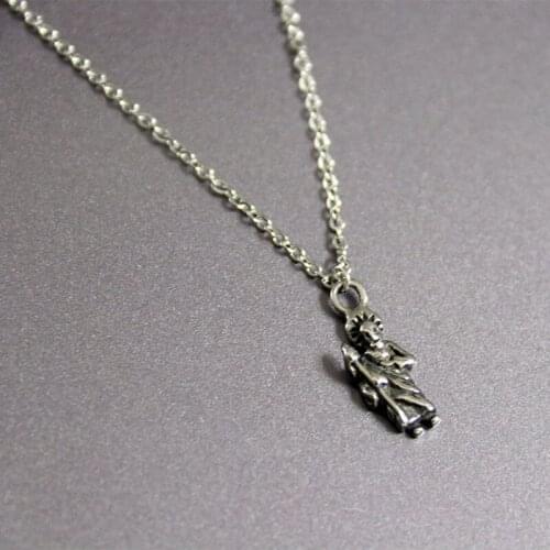 1pc New DIY Vintage 3D Saint Jesus Stainless Steel Custom Pendant Necklaces For Blessed Men Women Memorial Jewelry