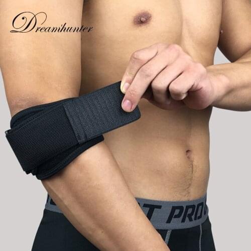 1Pc Adjustable Sports Elbow Support Wrap Strap Gym Basketball Badminton Compression Elbow Belt Protector Shooting Arm Pads Guard