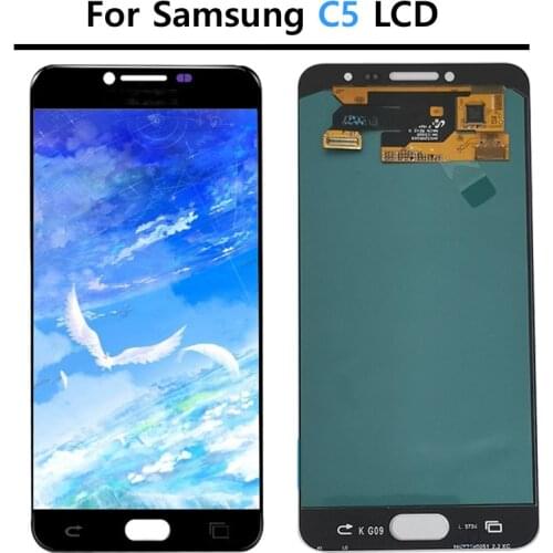Original 5.2" for SAMSUNG Galaxy C5 LCD Display C5000 Pantalla Touch Screen Digitizer Assembly free tool+free shipping