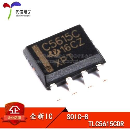 TLC5615CDR analog converter DAC 10-Bit 12.5 us DAC Serial Inp SOP-8