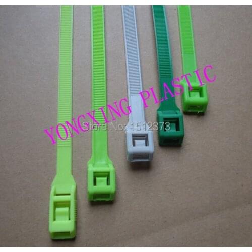 50 pcs/lot nylon Zip safety cable tie 8.0*350 self-locking wire
