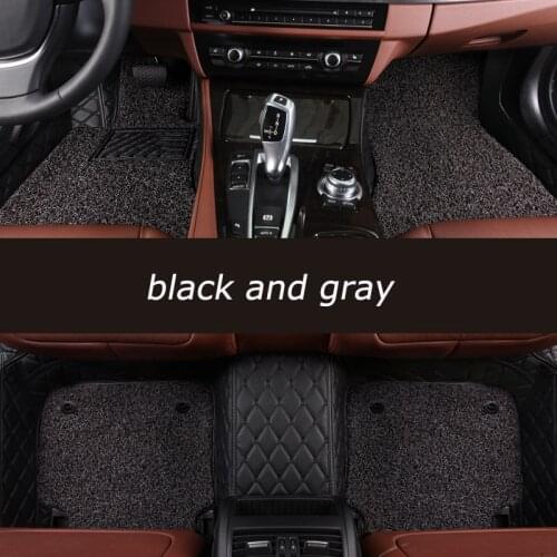 HeXinYan Custom Car Floor Mats for Toyota All Models land cruiser prado camry Alphard rav4 corolla highlander yaris venza prius