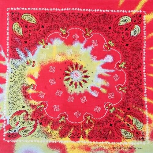 Free Shipping 2018 New Paisley Bandana/ Neck Tie Square For Women /Men