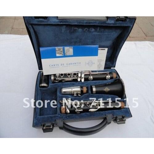 Black Nickel Plated Buffet 1986 B12 Student Bb Bakelite Clarinet Beginner Music Instruments with 16 Closed Holes + 1 Reed + Case