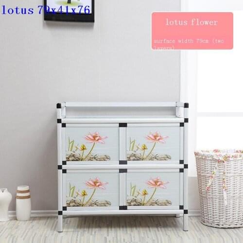 Cubertero Para Cajones Dolap Kaplama Side Tables Aluminum Alloy Kitchen Furniture Meuble Buffet Mueble Cocina Cupboard Sideboard
