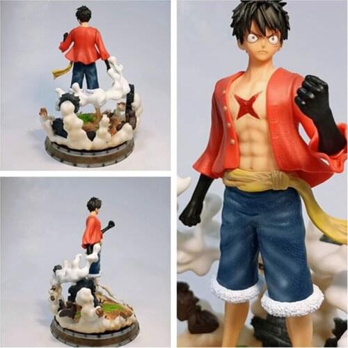 25CM Japan Anime Action Figure One Piece Monkey D Luffy PVC Collection Model Toys Doll Gifts For Children