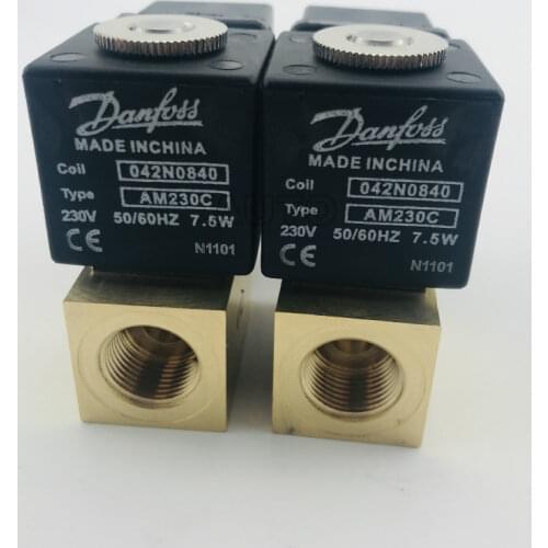 Danfoss Solenoid valve 042N0840 AM230C 7.5W EV210A/310A 230V