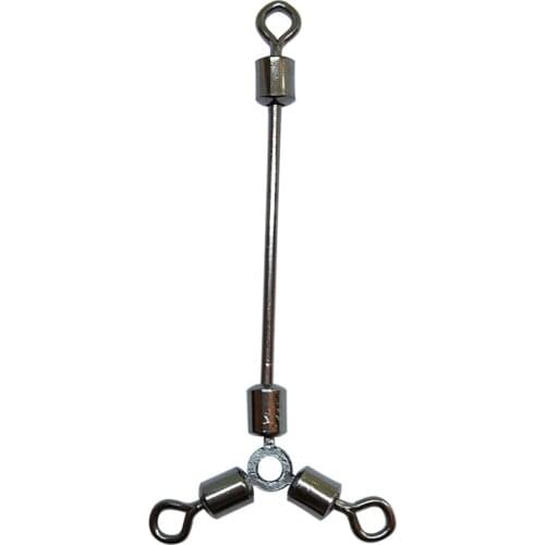 F2009 500pieces/lot long leg O-shape three way rolling swivels fishing tackle fishhooks fishing swivels fishing accessory pasca