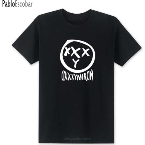 New Fashion oxxxymiron t-shirt male Anime shubuzhi Summer New Mens T-Shirt Fashion Printing T Shirts Short-Sleeved Tee Shirt