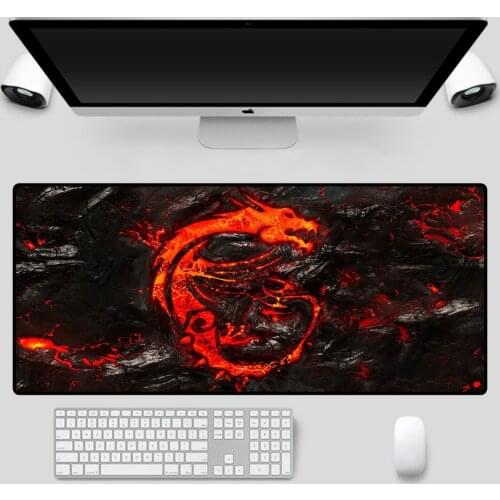 XGZ Gaming Mouse Pad MSI Longteng Pattern Lock Computer Notebook Office Game Player Keyboard Pad Gaming Accessories Mouse Pad