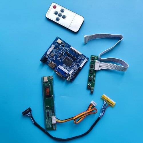 Kit Work for LP154WX2-TLD1/TLC1/TL01/B1K5 HDMI 2AV VGA AV Remote 1280x800 30pin Panel Controller Board Screen Display monitor