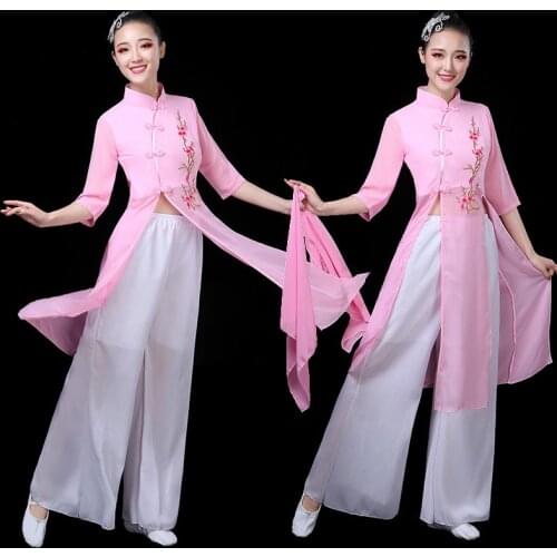 Chinese princess costume classical dance costume female yangko fan dance performance performance costume