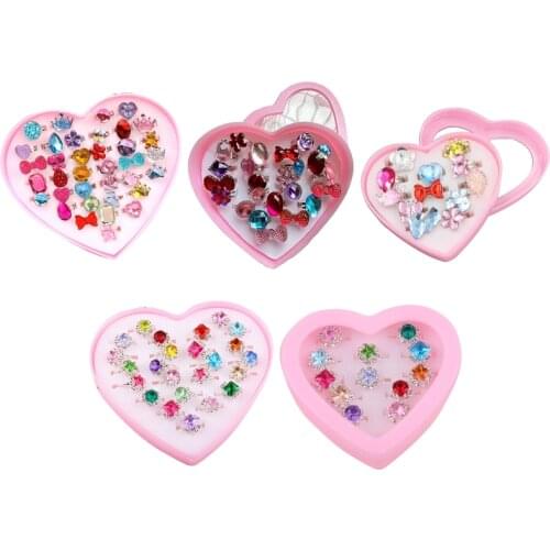 Safe Non Toxic Children Girl Princess Makeup Set Eyeshadow Lipstick Palette Box Kit Pretend Play Toy