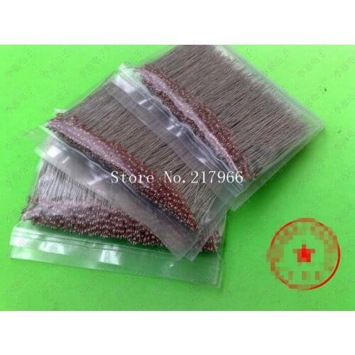 Single-ended glass sealed NTC thermistor diameter 2mm 3950 1% 10k 50k 100k