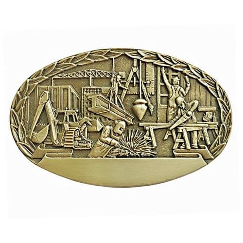 Wholesale custom Engravable Belt Buckle Low price Construction Engravable Belt Buckle hot sales cheap belts and buckles